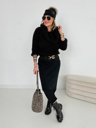 Strick Baggyhose 2510305