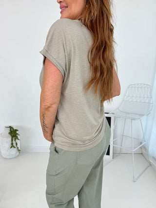 Leinen T-Shirt 2606005 - Levelone GmbH & Co. KG