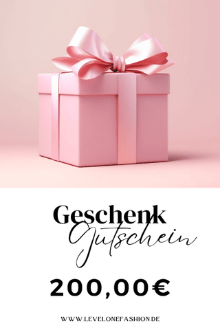 Geschenkgutschein - Levelone GmbH & Co. KG