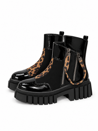 Boots in Leo-Schwarz - Levelone GmbH & Co. KG