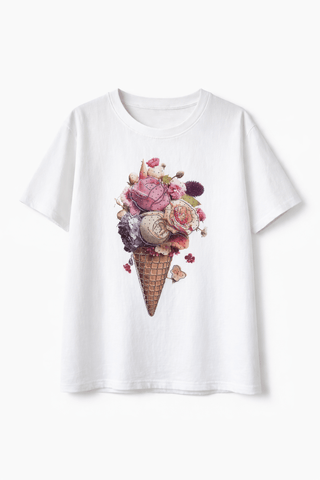 T-Shirt mit coolem Print