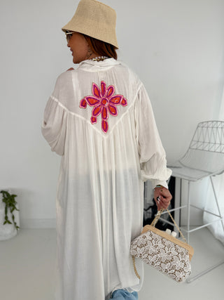 Hemdkleid in Weiss - Levelone GmbH & Co. KG