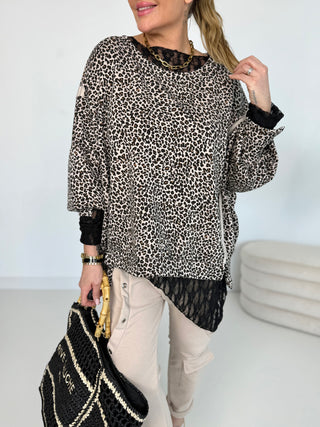 Sweater Beige-Leo