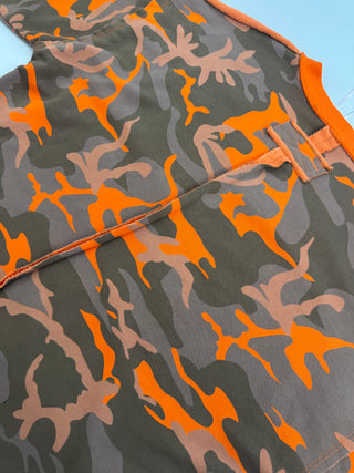Camouflage Sweater für Damen | Grün/Orange/Khaki| Levelone