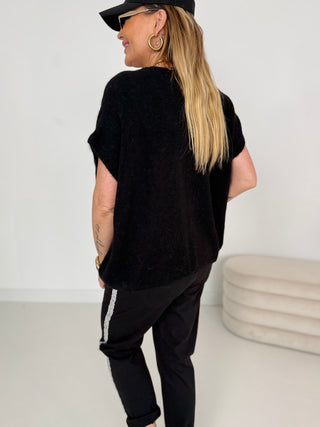 Alpaca gebreid vest 2602139