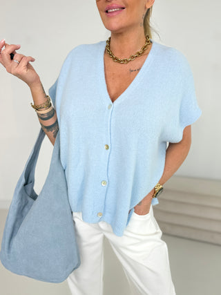 Alpaca gebreid vest 2602139