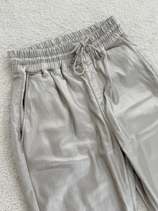 Broek van stretchleer 2511203-07