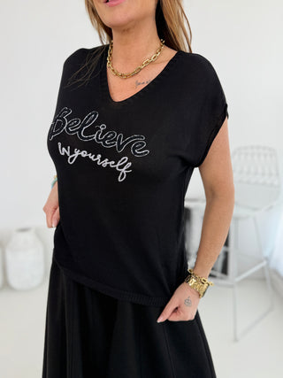 Feinstrick T-Shirt 2603449