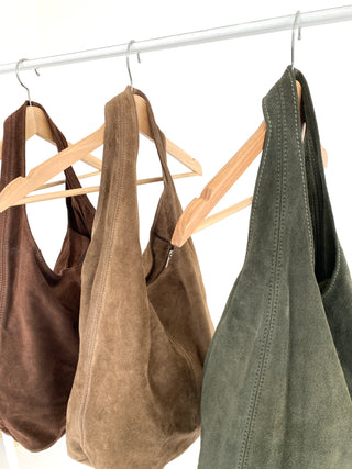 Wildleder Shopper Tasche 2506149-51
