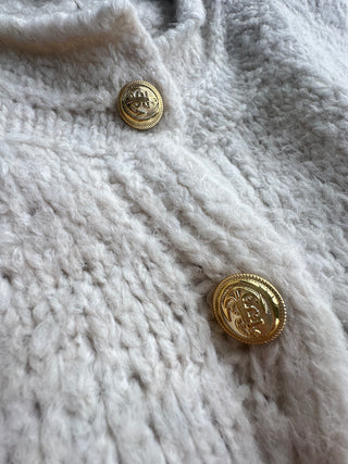 Alpaca gebreid vest 2602139