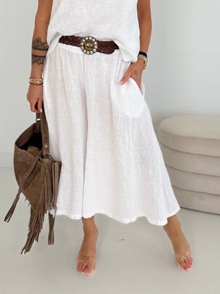 Leinen Marlenehose 2506247