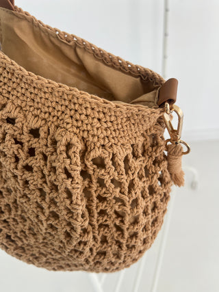 Gehaakte tas verschillende kleuren 2601401-04