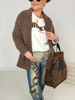 Wollen jasje 2511077