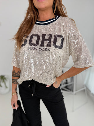 Pailletten T-Shirt 2605012