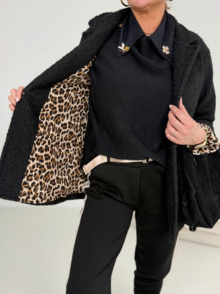 Wollen jasje 2511076