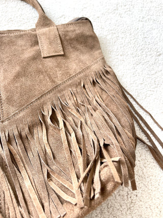 Wildleder Shopper Tasche 2507151-53