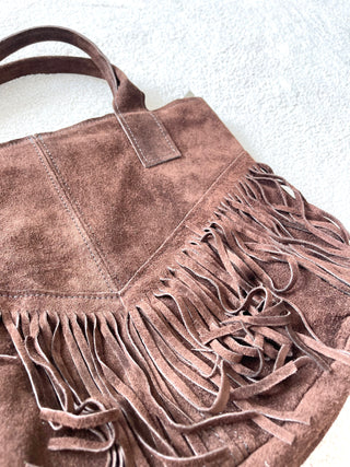 Wildleder Shopper Tasche 2507151-53