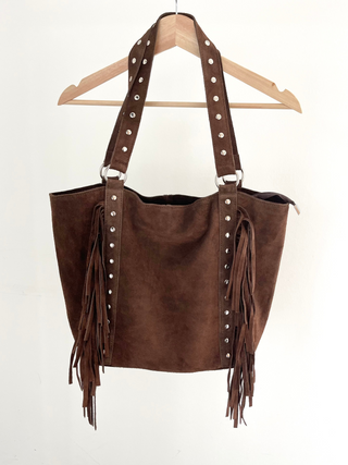 Wildleder Shopper Tasche 2507148-50