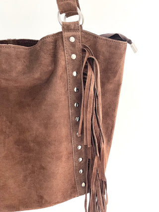 Wildleder Shopper Tasche 2507148-50