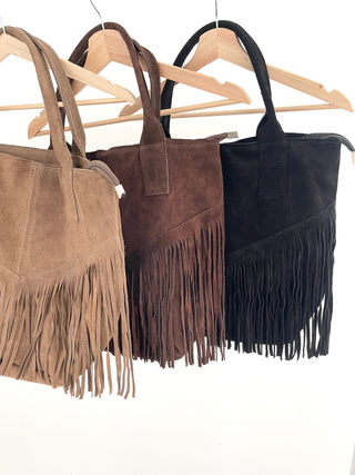 Wildleder Shopper Tasche 2507151-53