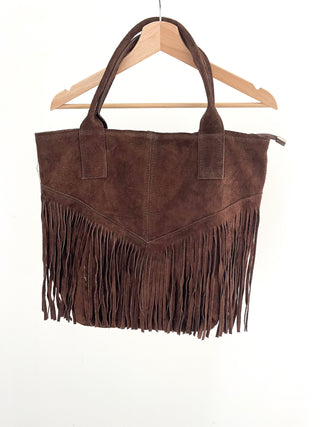 Wildleder Shopper Tasche 2507151-53