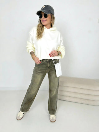 Jeans Stretchhose in Bronze